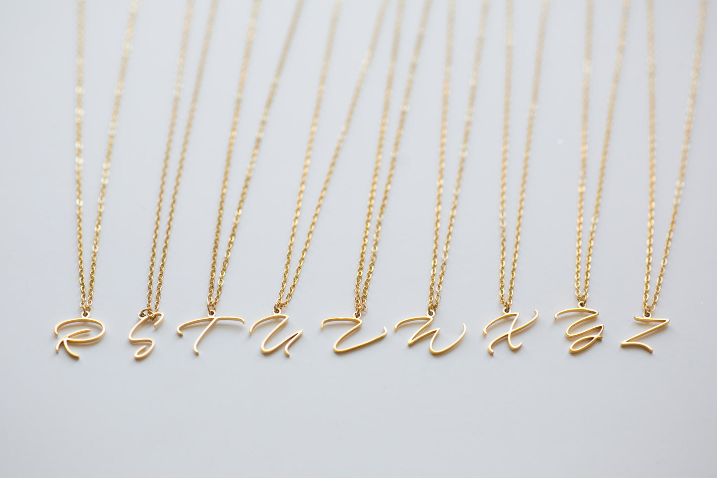 Cursive Initial Necklace