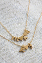 Load image into Gallery viewer, Custom Initial Necklace
