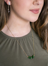 Load image into Gallery viewer, Crystal Birthstone Necklace