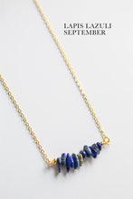 Load image into Gallery viewer, Crystal Birthstone Necklace