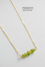 Load image into Gallery viewer, Crystal Birthstone Necklace