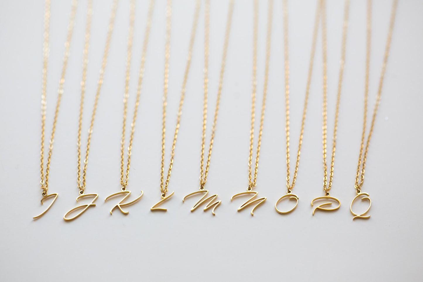 Cursive Initial Necklace