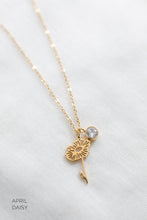 Load image into Gallery viewer, Delicate Birth Flower Necklace
