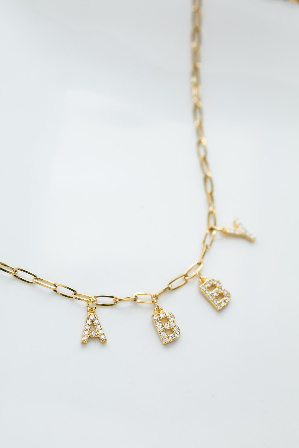 Sparkly Personalized Name Necklace