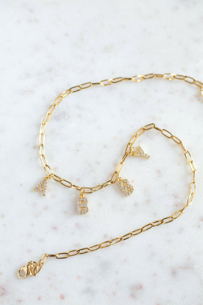 Sparkly Personalized Name Necklace