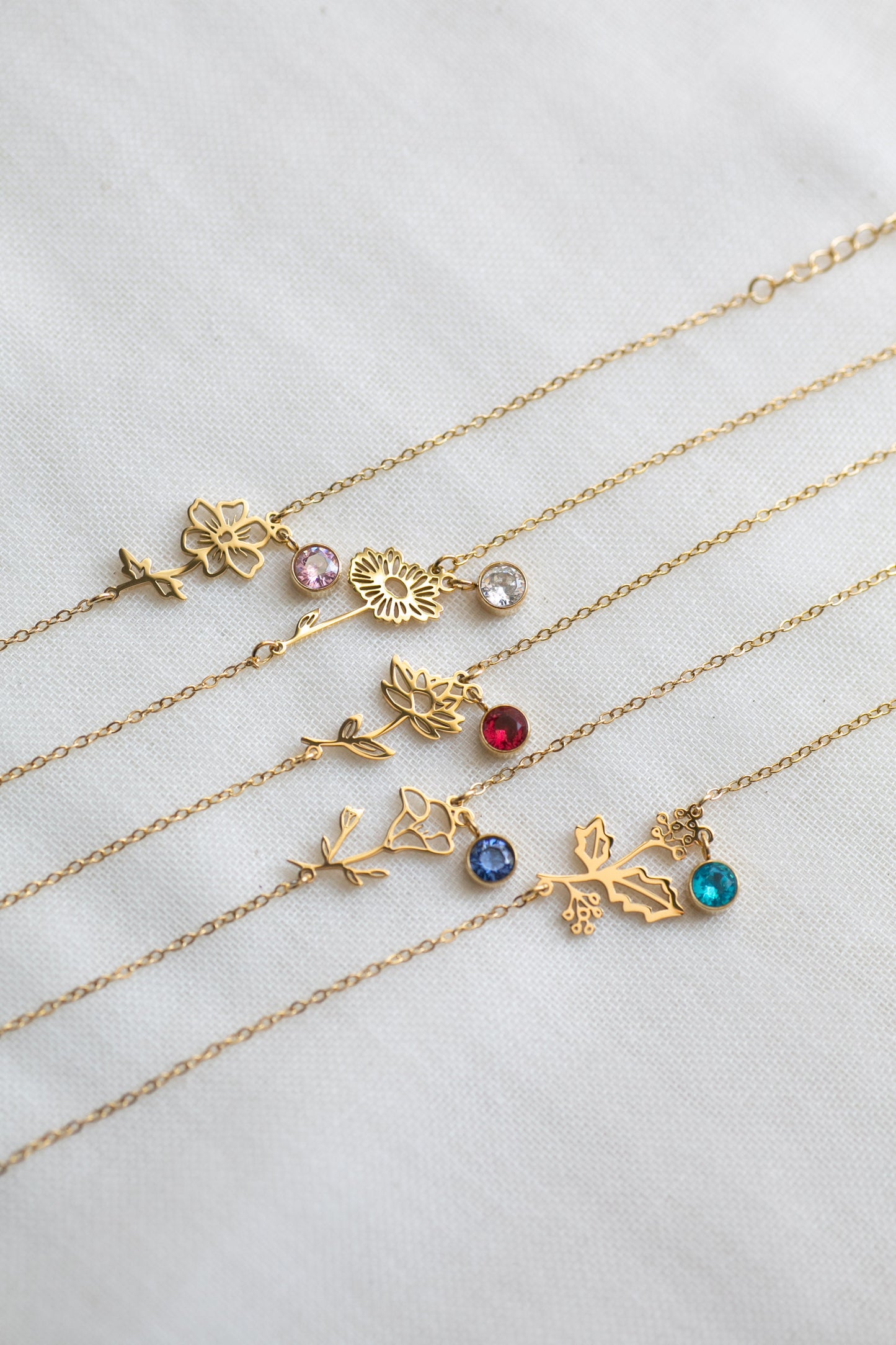 Birth Flower Bracelet