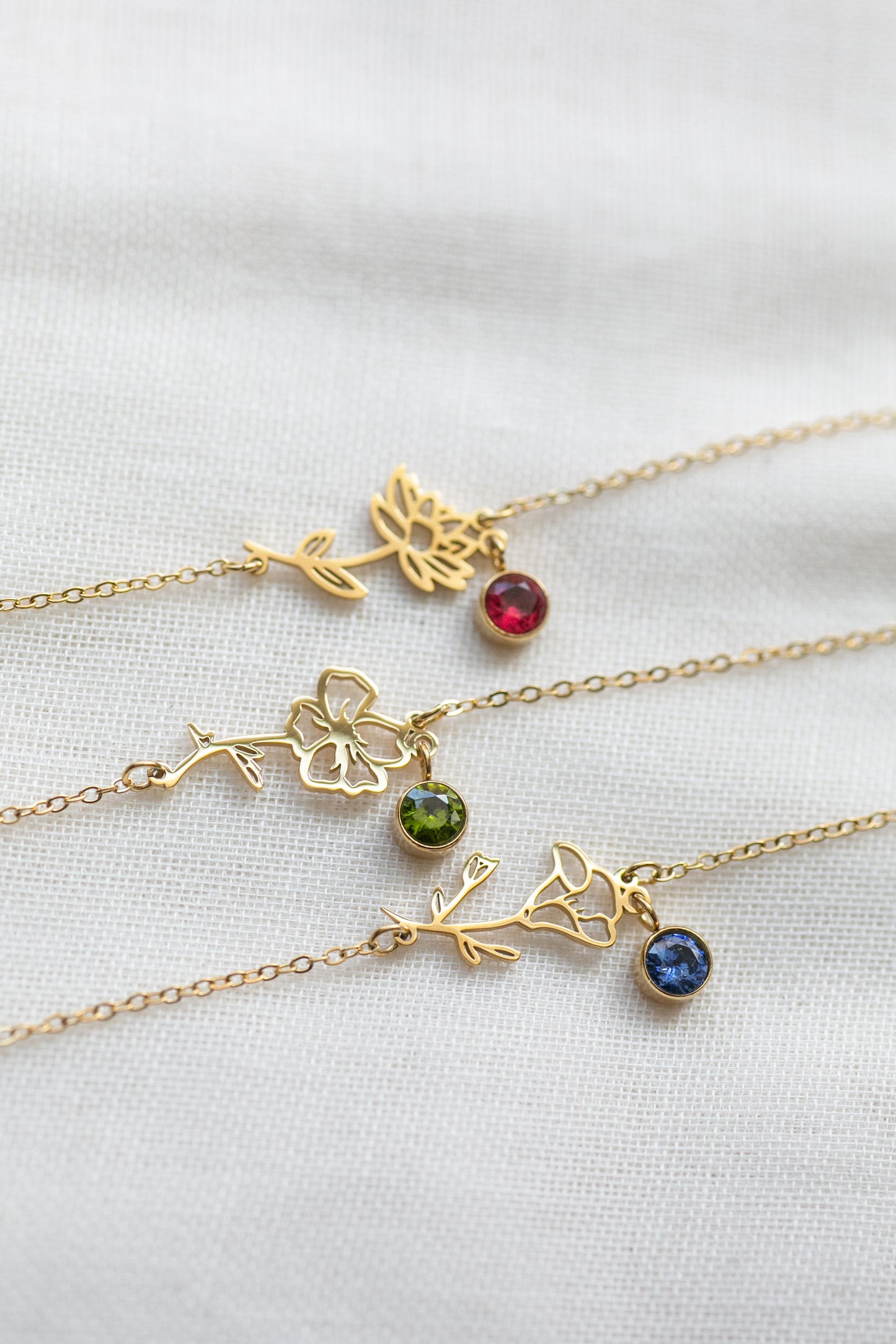 Birth Flower Bracelet