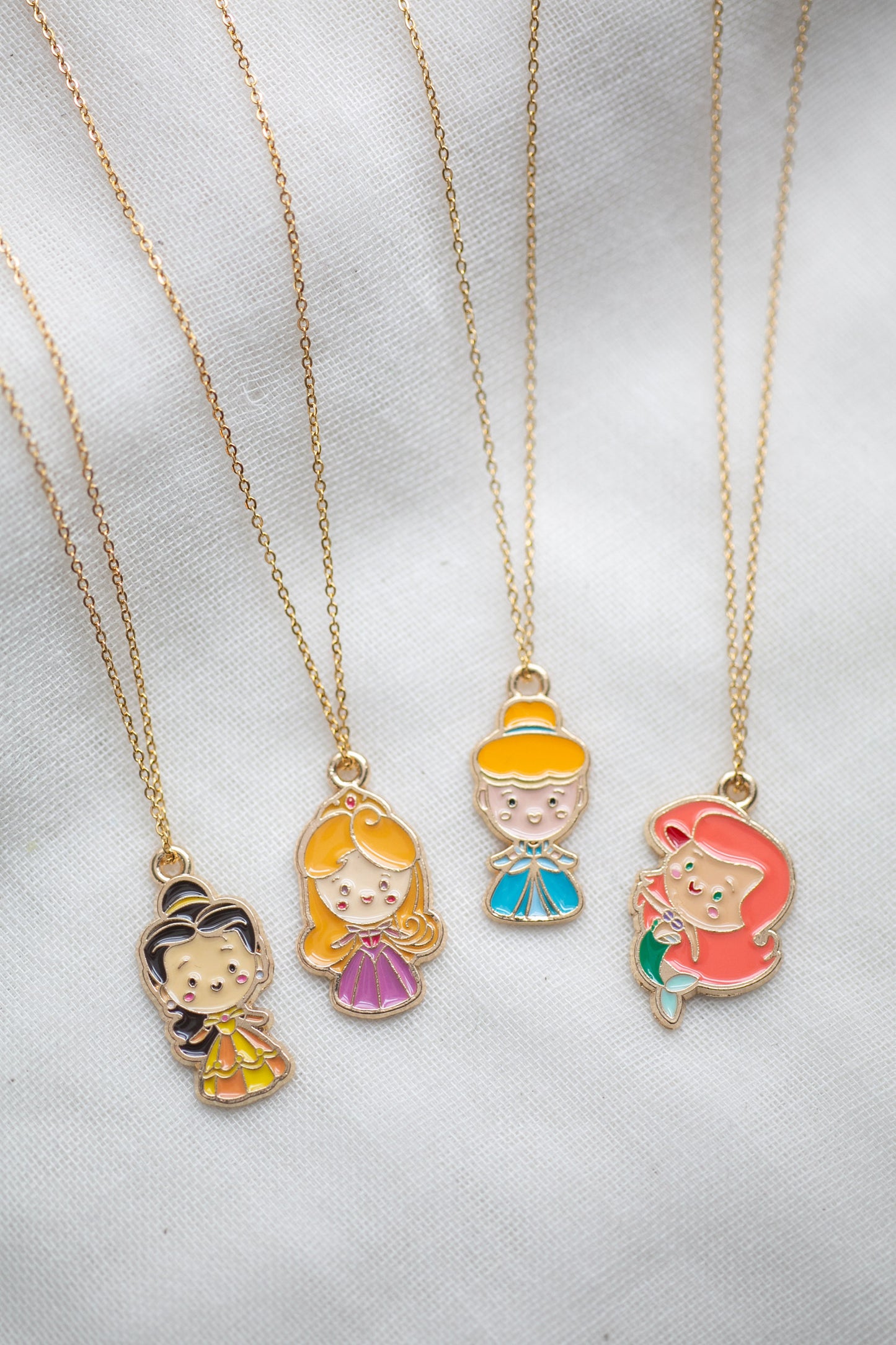 Princess Charm Necklaces