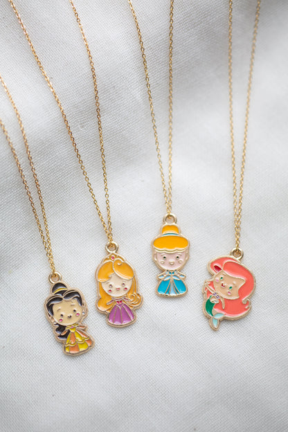 Princess Charm Necklaces