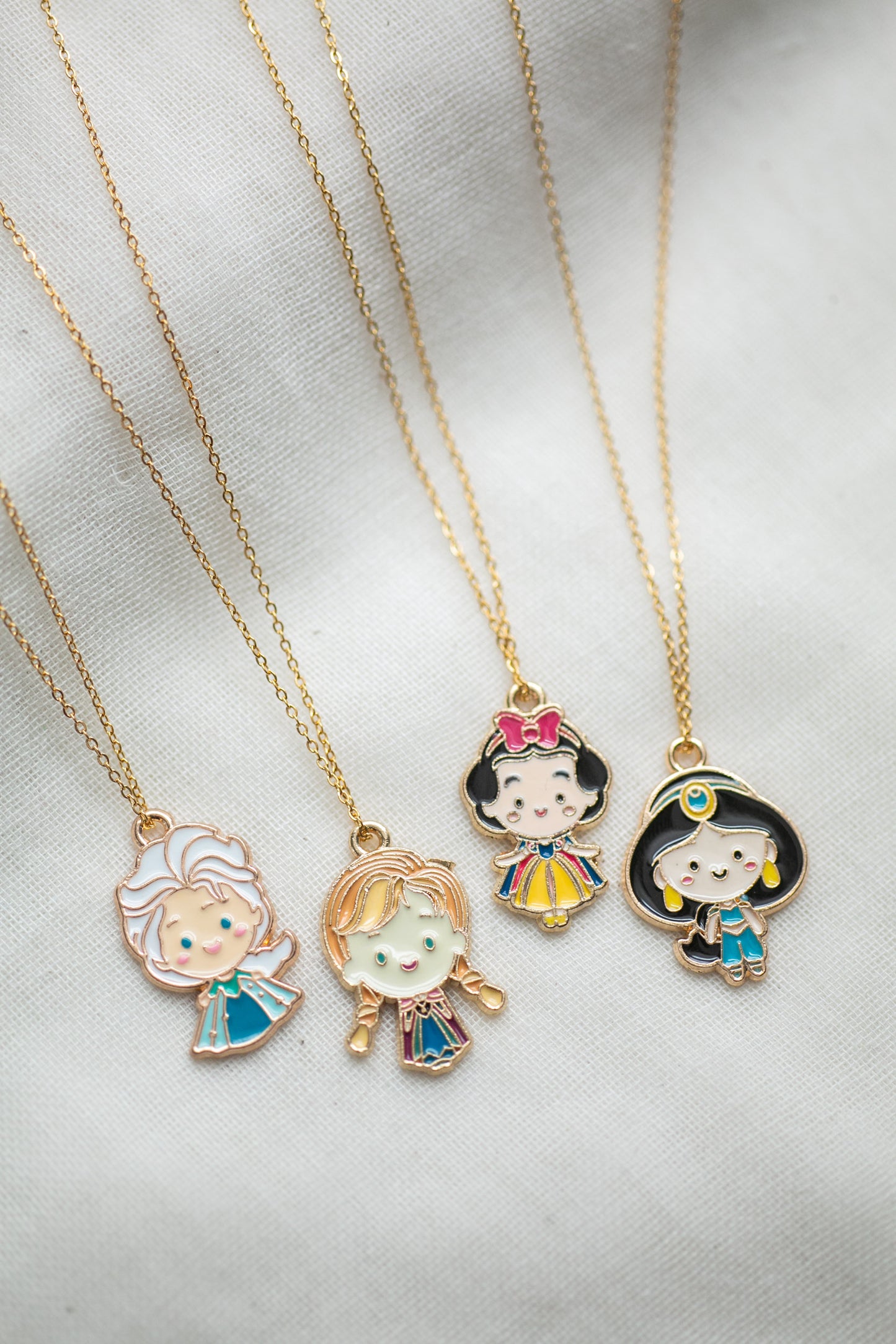 Princess Charm Necklaces