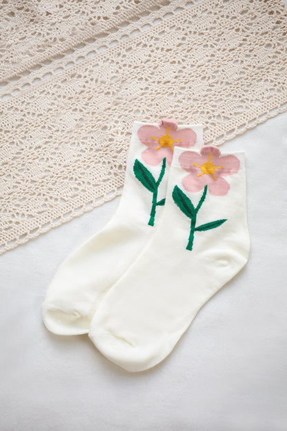 Fun Floral Socks