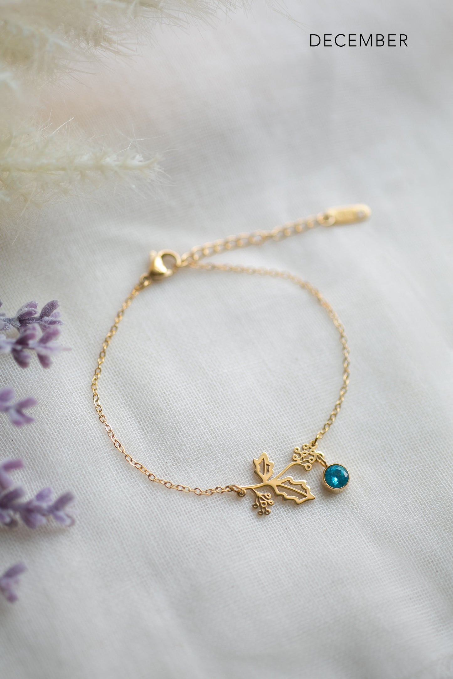 Birth Flower Bracelet