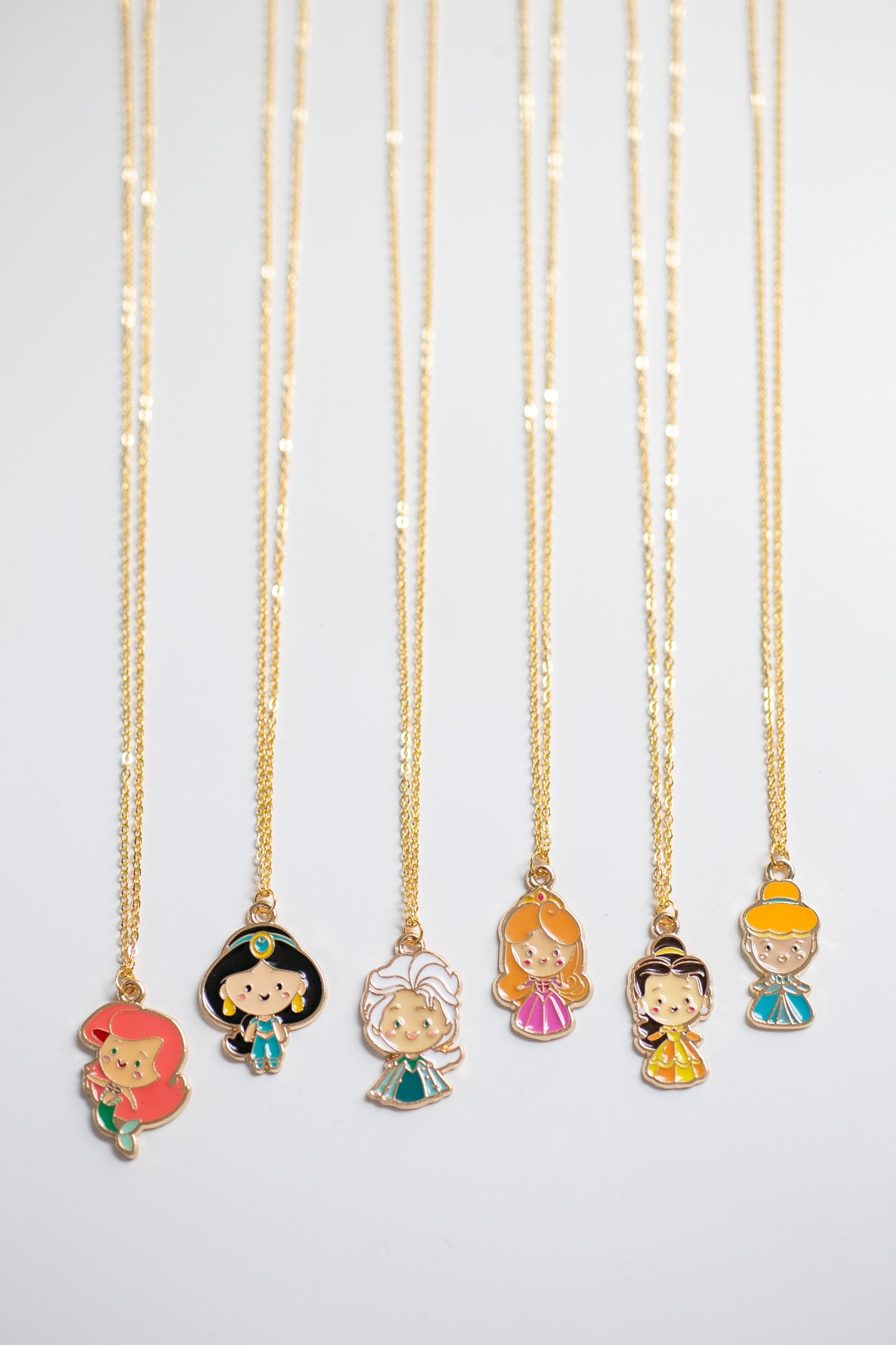 Princess Charm Necklaces
