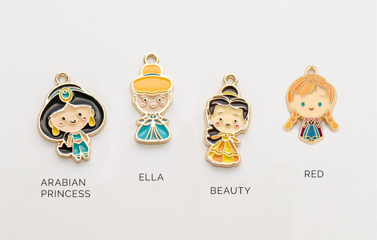 Princess Charm Necklaces