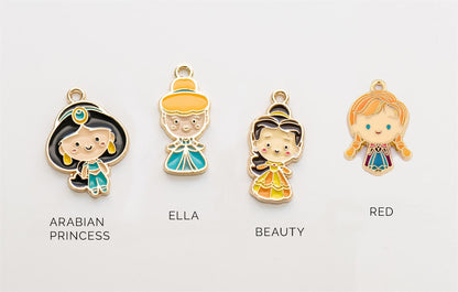 Princess Charm Necklaces