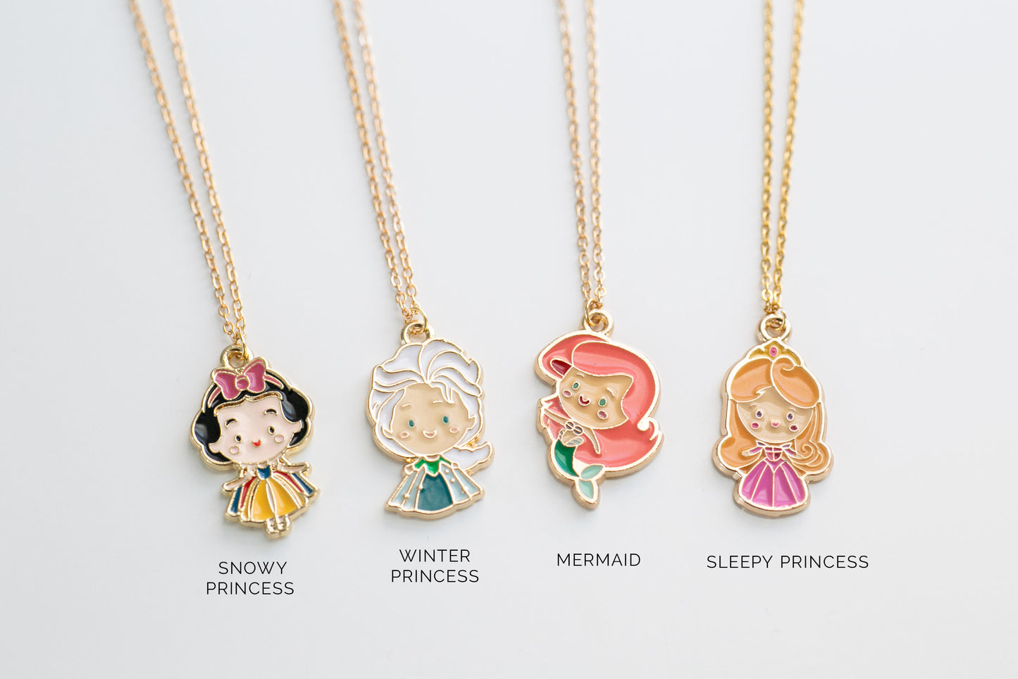 Princess Charm Necklaces