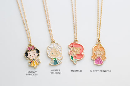 Princess Charm Necklaces