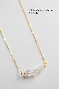 Crystal Birthstone Necklace