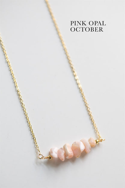 Crystal Birthstone Necklace