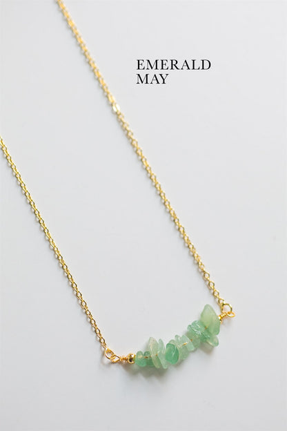 Crystal Birthstone Necklace