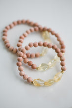 Load image into Gallery viewer, Simple Citrine Bead Diffuser Bracelet
