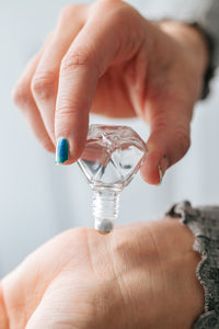 Faceted 5ml Glass Roller Bottle