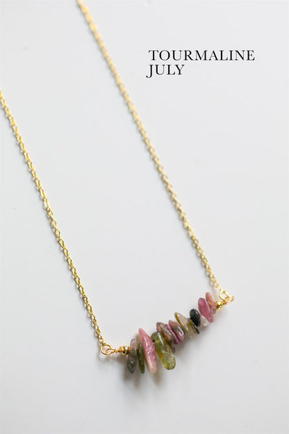 Crystal Birthstone Necklace