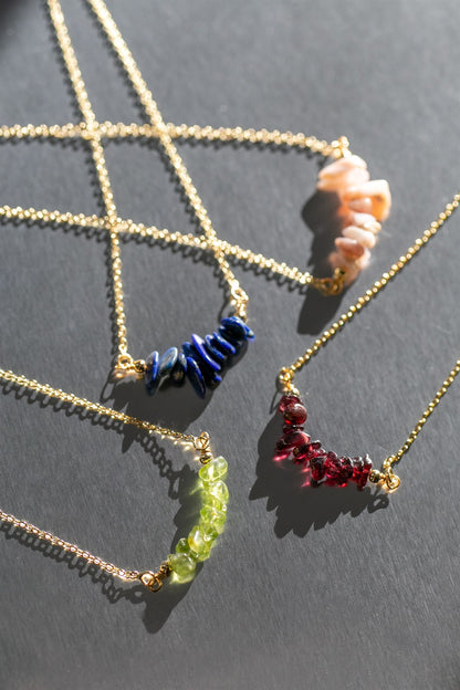 Crystal Birthstone Necklace