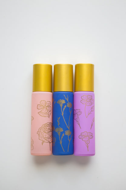 Spring Florals Roller Bottle Trio