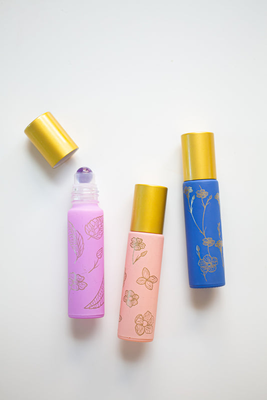 Spring Florals Roller Bottle Trio